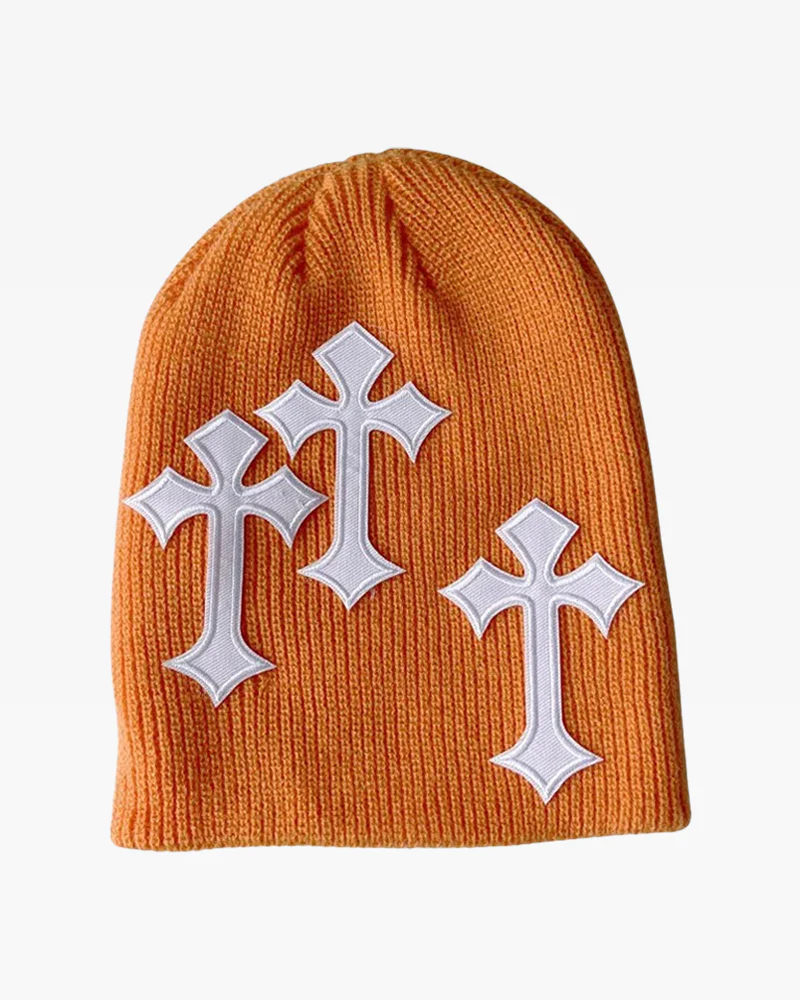 Beanie With Cross - Image 5
