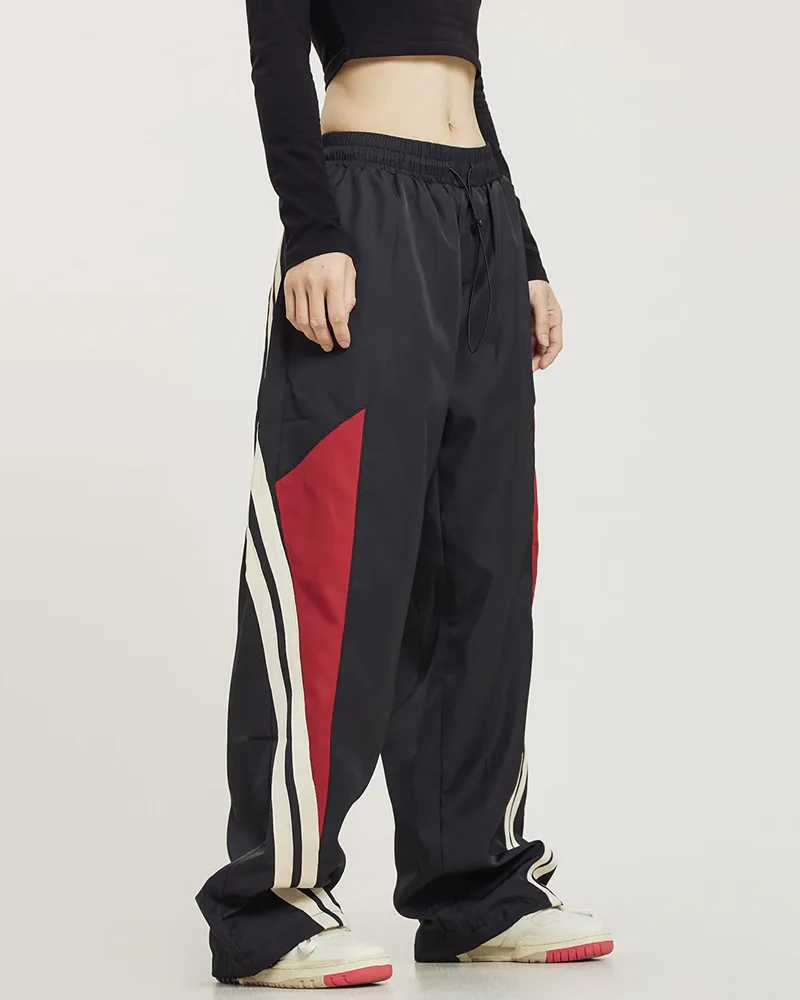 Black And Red Track Pants - Image 5
