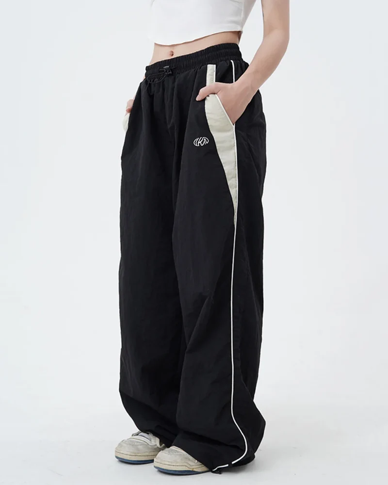 Black Baggy Joggers - Image 3