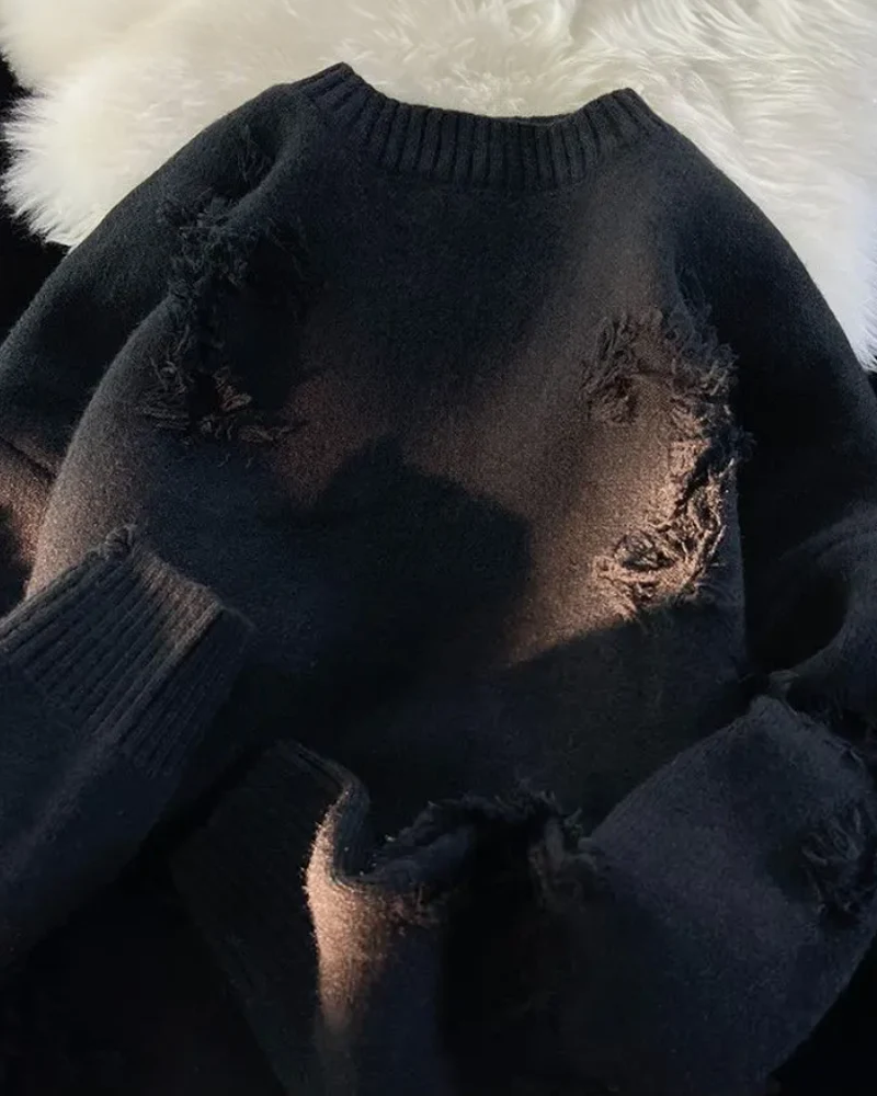 Cross Knit Sweater - Image 5