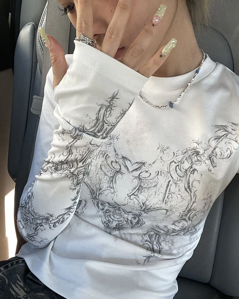 Grunge Crop Top - Image 5