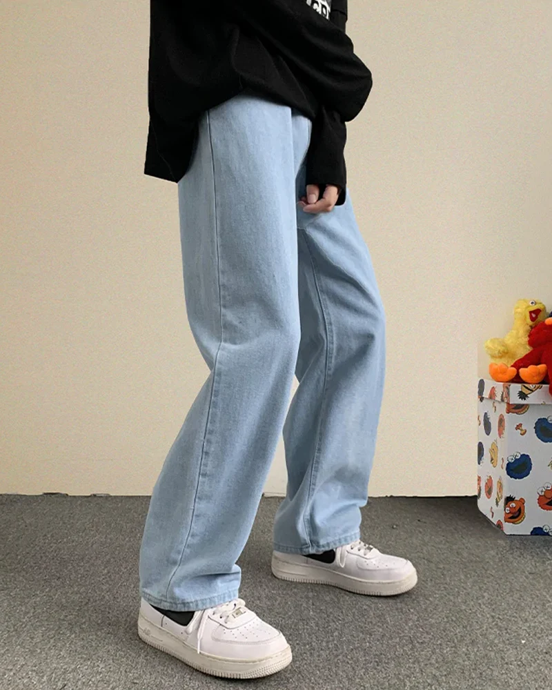Light Blue Loose Jeans - Image 4
