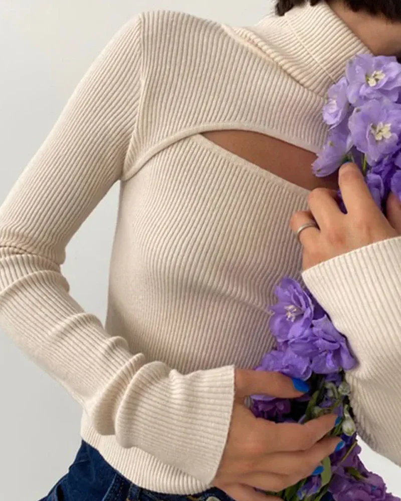 Open Chest Turtleneck - Image 5