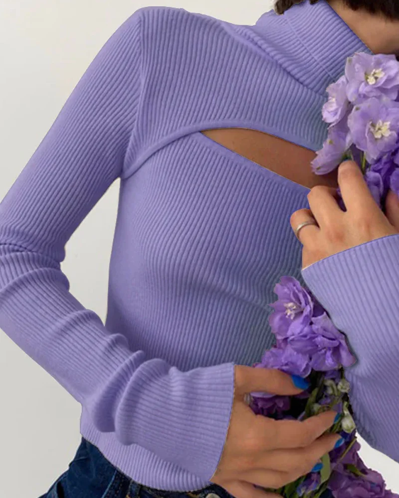Open Chest Turtleneck - Image 6
