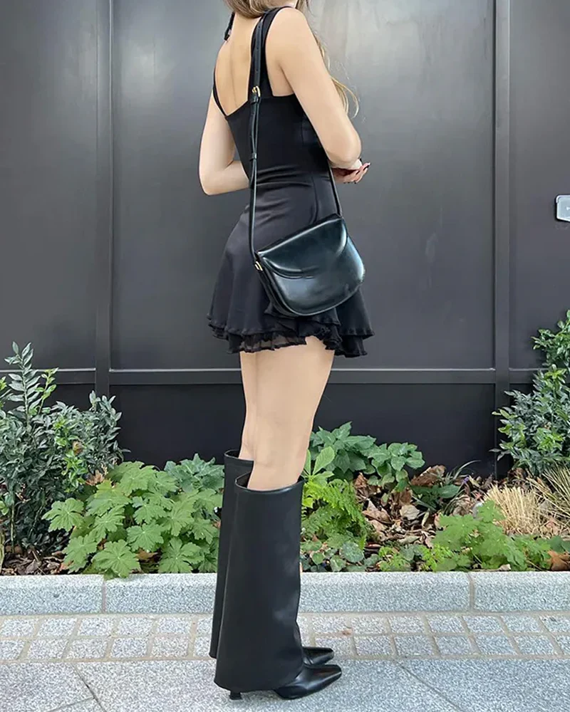 Sleeveless Mini Dress - Image 3