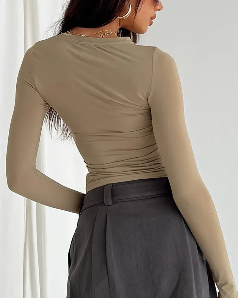 Womens Long Sleeve T Shirt - Image 12