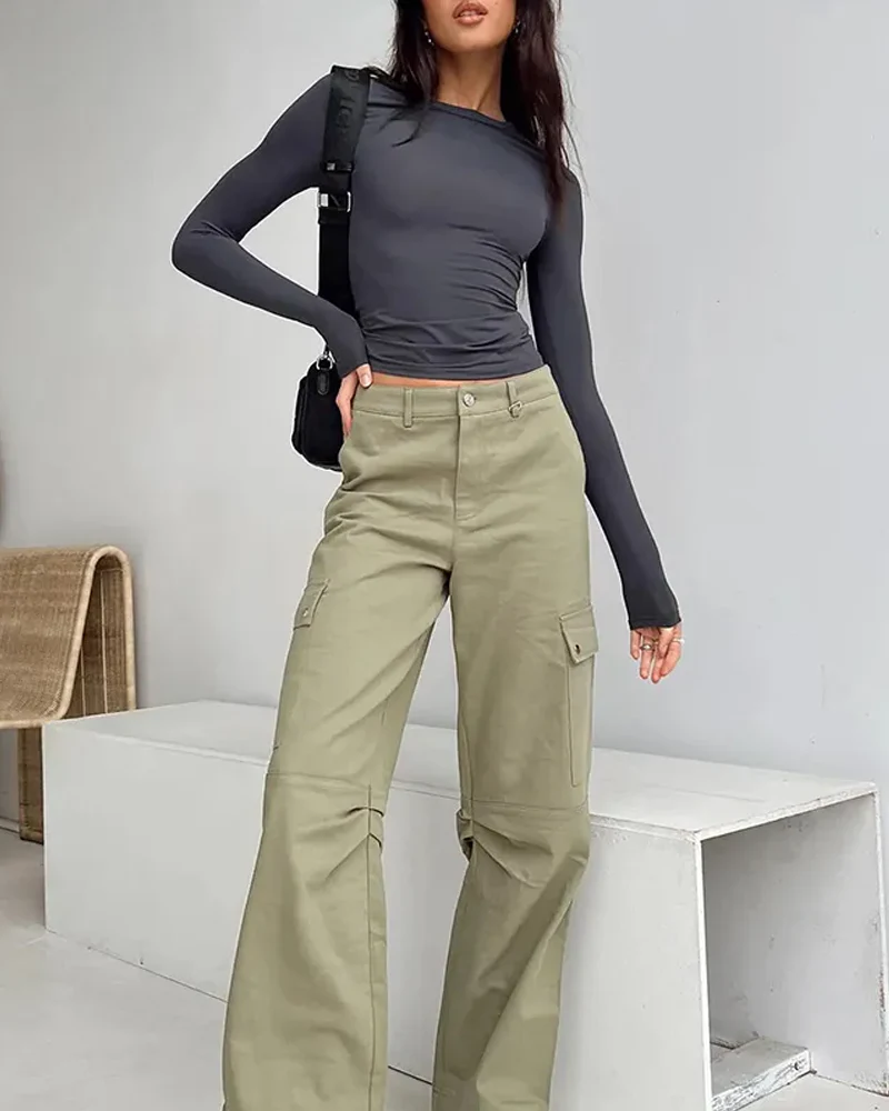 Womens Long Sleeve T Shirt - Image 3