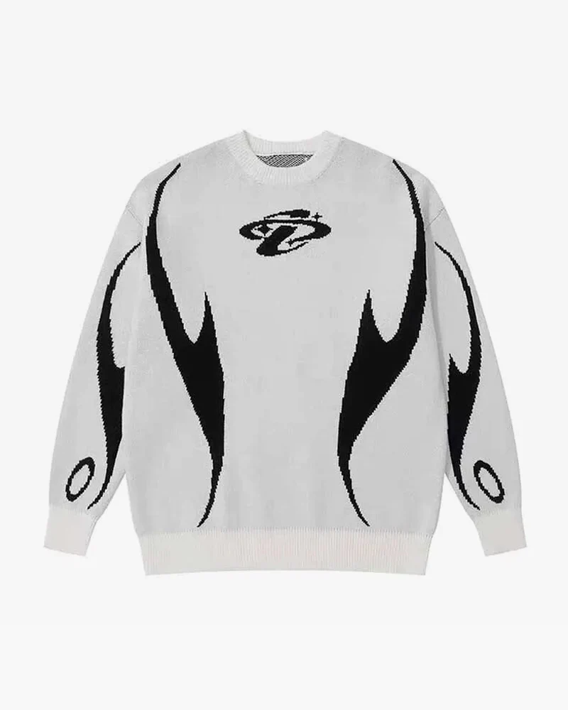 Y2K Knitted Sweater - Image 3