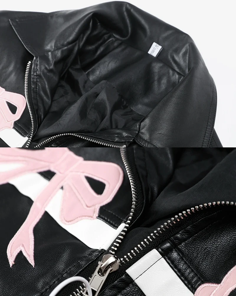 Y2K Leather Jacket - Image 7