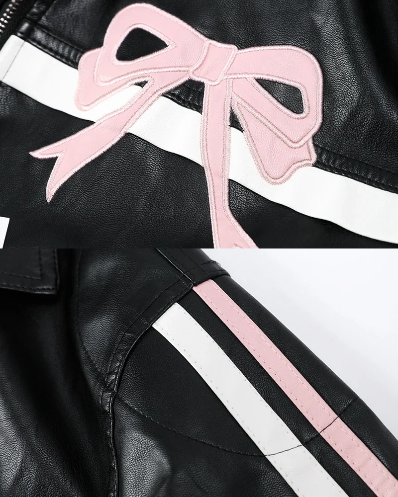 Y2K Leather Jacket - Image 8