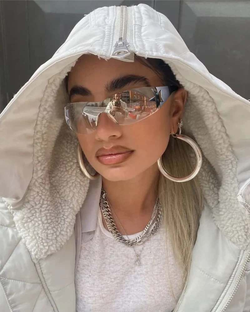 Y2K Rimless Sunglasses - Image 6