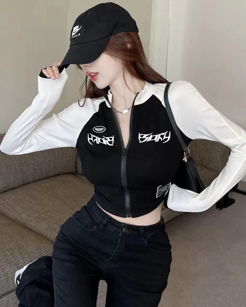 Zip Crop Top - Image 6